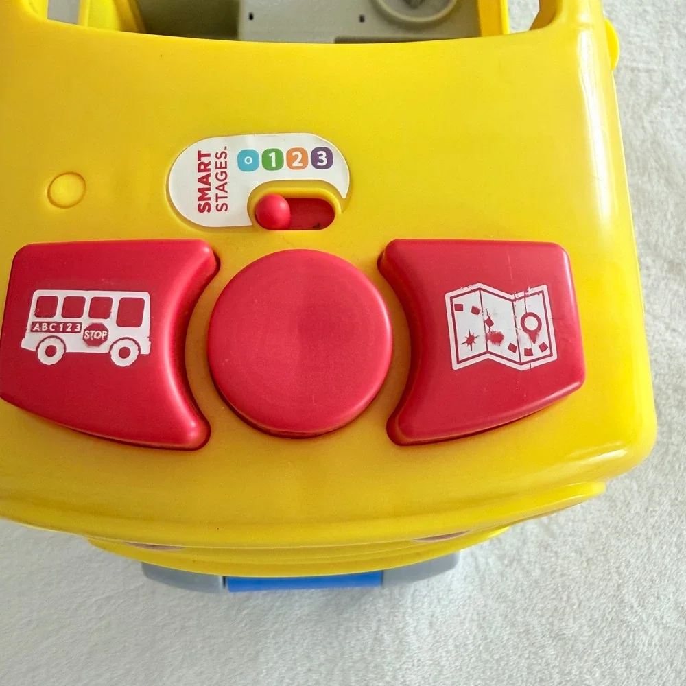 Fisher-Price Little People Big Yellow School Bus Toddler One Size Smart Stages